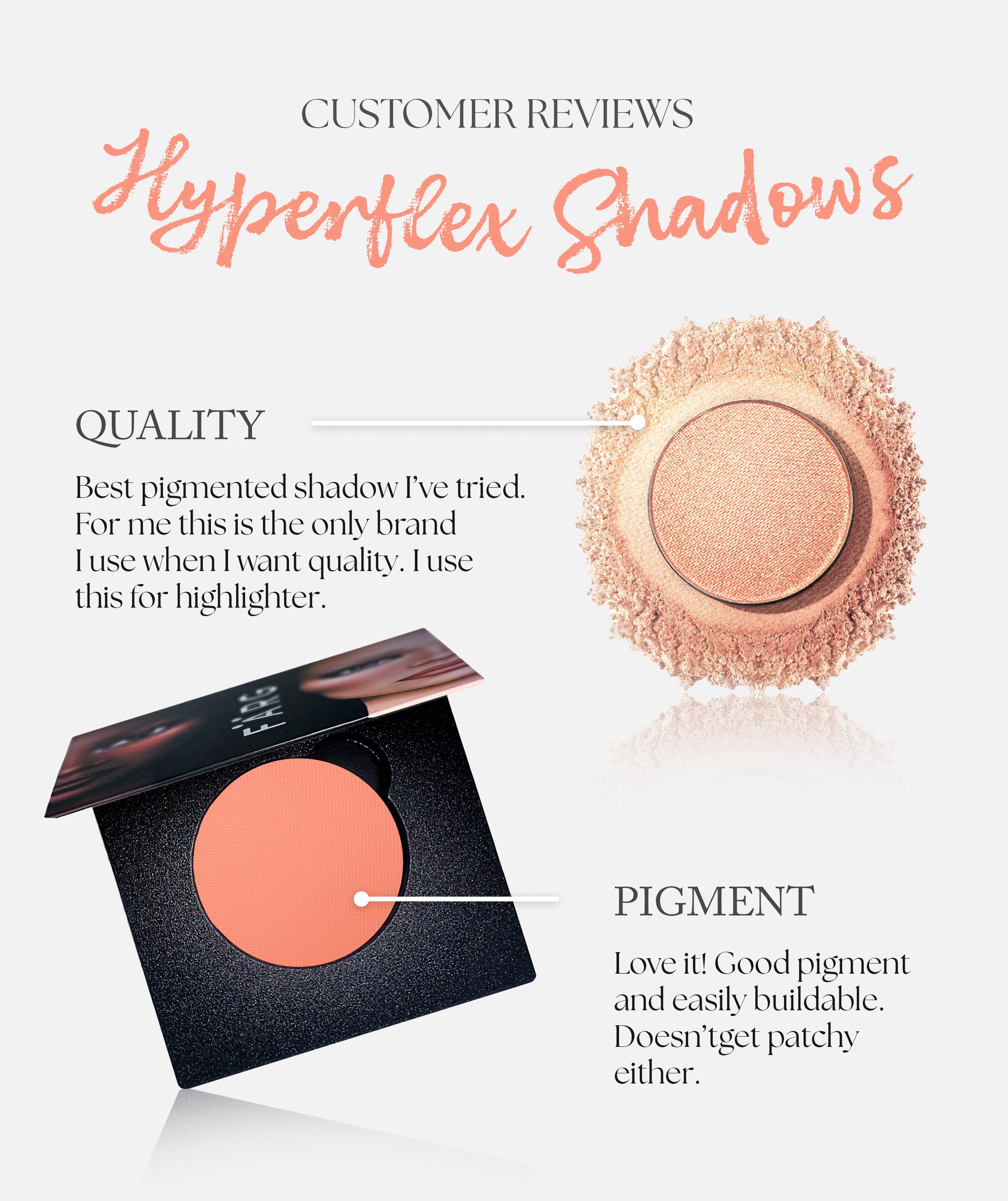 Hyperflex Shimmer Shadow Refill - Guld (Eyeshadow & Highlight)